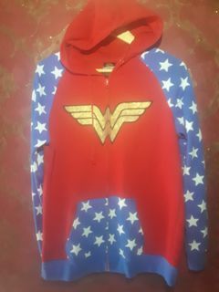 Zipper Hoodie Wonder Women