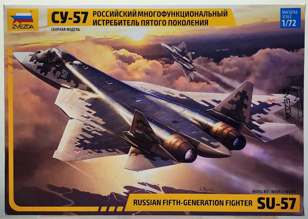 Zvezda 1:48 Scale Toy Models & Kits Kit Zvezda 4824: Su-57 Russian