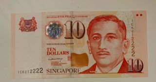 $10 paper note