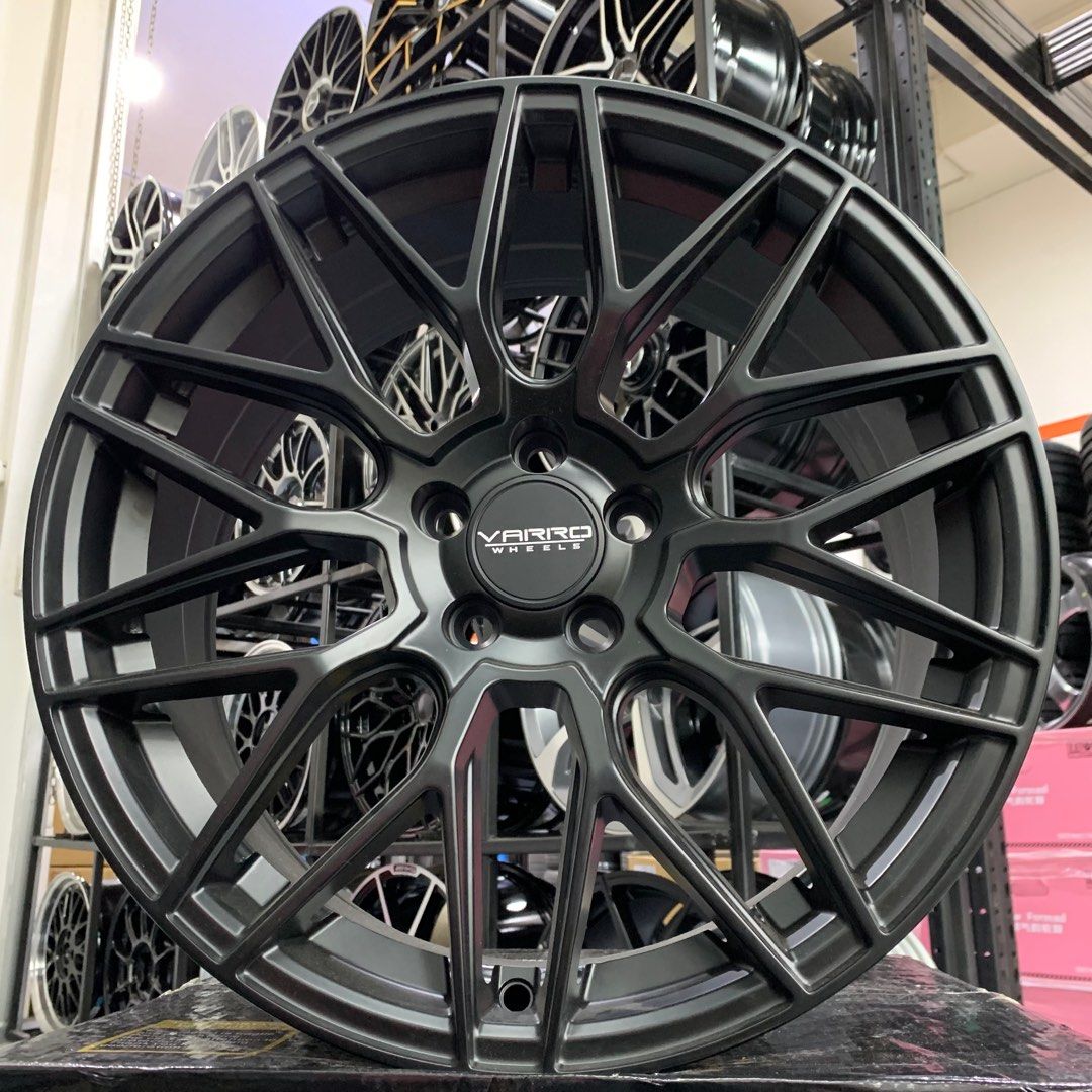 17” Varro Design Sport Rims 5x100 Toyota Altis Wish Sienta Impreza Forester, Car Accessories