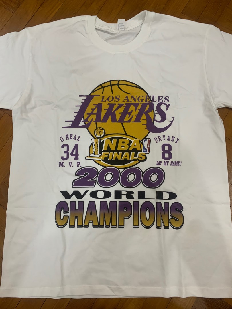 La Lakers Shirt 2000 NBA Finals Champions Shirt Los Angeles 