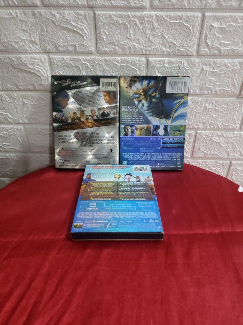 3 DVD MOVIE AVATAR / LAW ABIDING CITIZEN / CLOUDY MEATBALLS 3 DVD