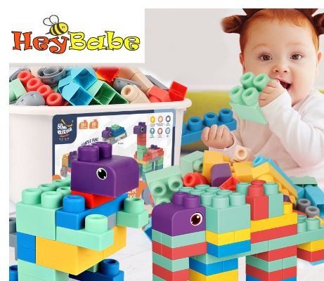 Large rubber hotsell building blocks