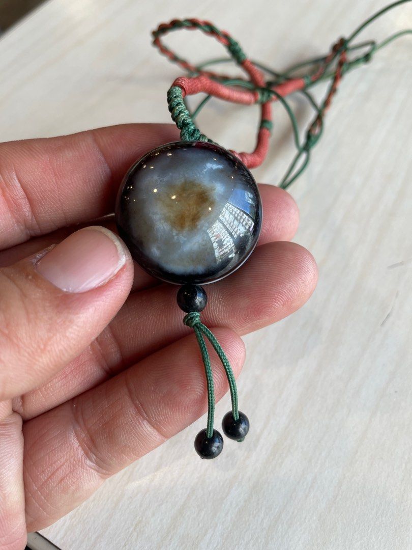 天然西藏老礦九頁岩玉髓瑪瑙天眼石原礦羊眼板珠天珠, 書籍、休閒與玩具