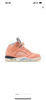💯% BN Authentic Nike Air Jordan 5 x DJ Khaled We The Best ‘Crimson Bliss’, for SGD$305 (size US 9)