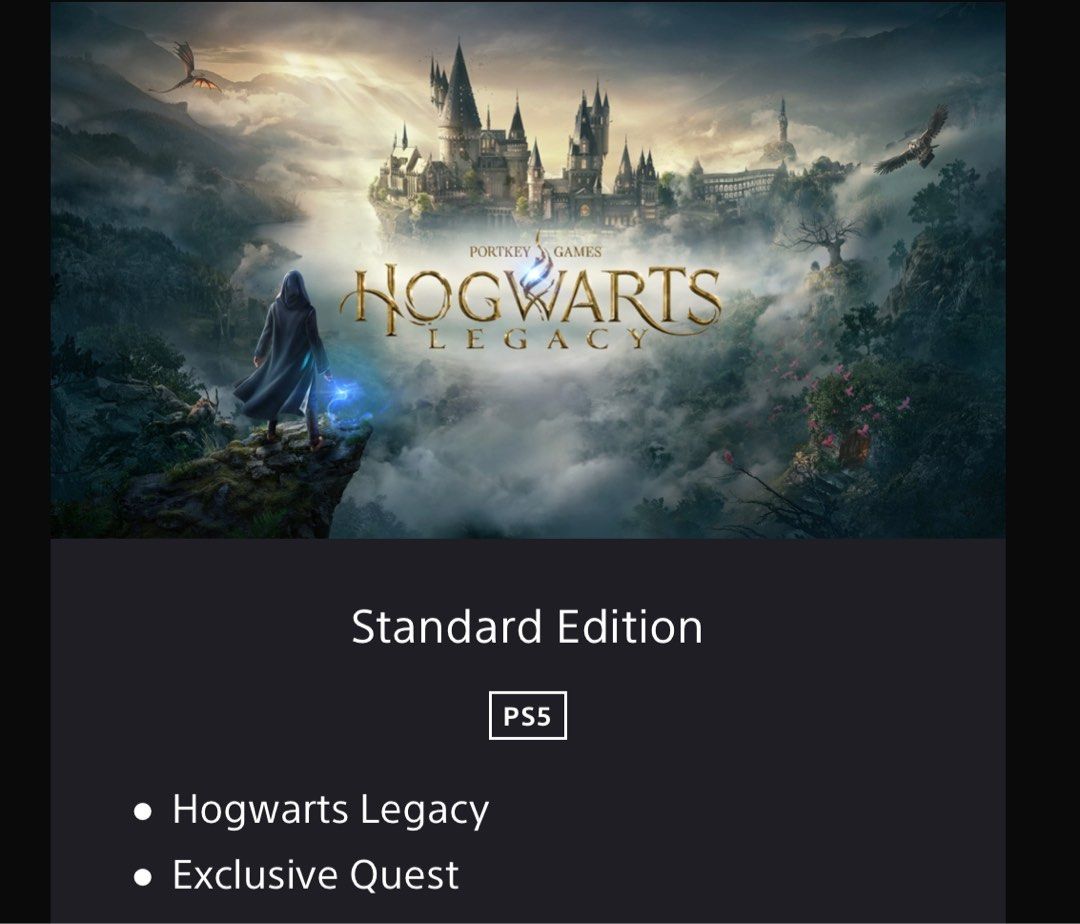 PS4 Hogwarts Legacy Standard / Deluxe Edition (R3/R2)(English/Chinese)