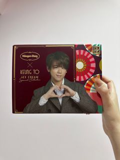 姜濤 Keung To 姜B Haagen- Dazs 原盒連心意卡