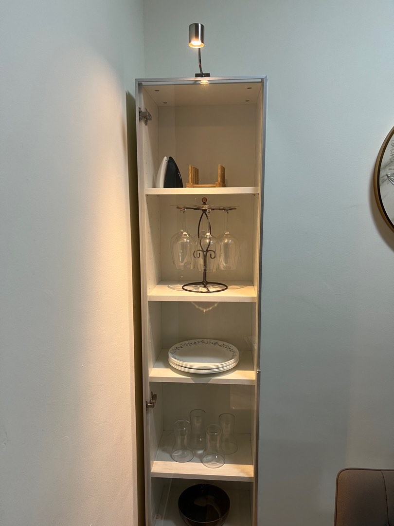 MOVING OUT SALE IKEA Crockery cabinet with glass door and