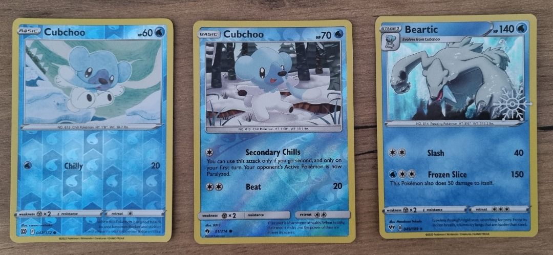 beartic pokemon card value 2022 Beartic main image 1