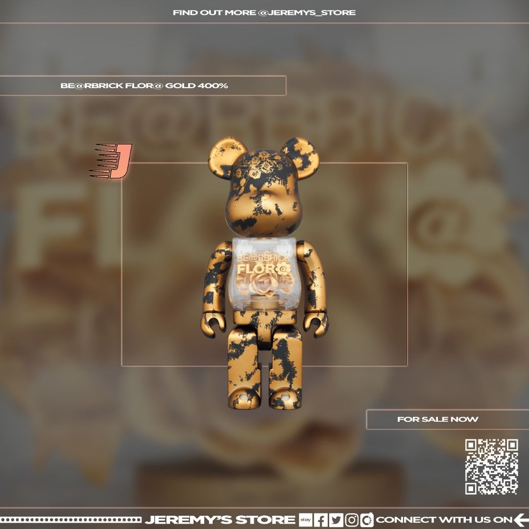 その他 BE@RBRICK - BE@RBRICK FLOR@ 400% GOLD NEW_IMAGE_d14d4a79-5030-4729-