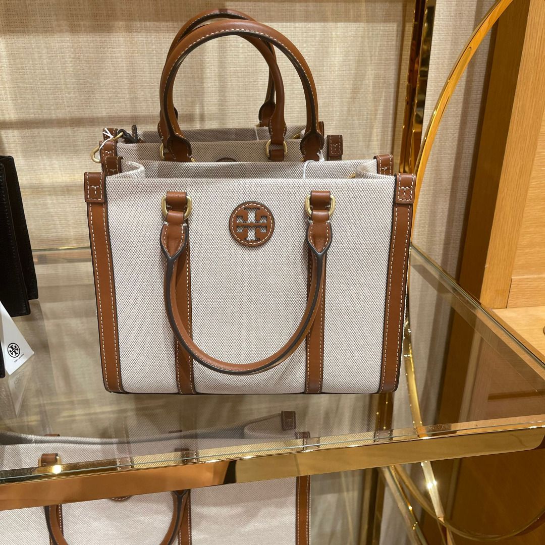 代購❤️‍🔥🇨🇦加拿大直送Tory Burch Blake Canvas Tote, 預購- Carousell