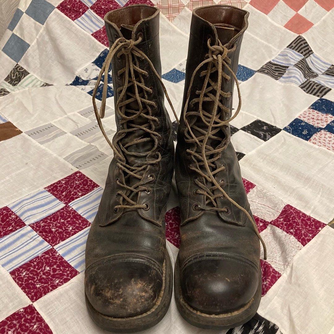 原版 Vintage Corcoran Jump Boots military boots vintage Levi’s wrangler lee us army us navy usn