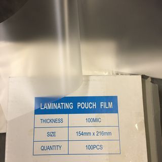 (200pcs / 2 boxes) A5 Lamination Pouch