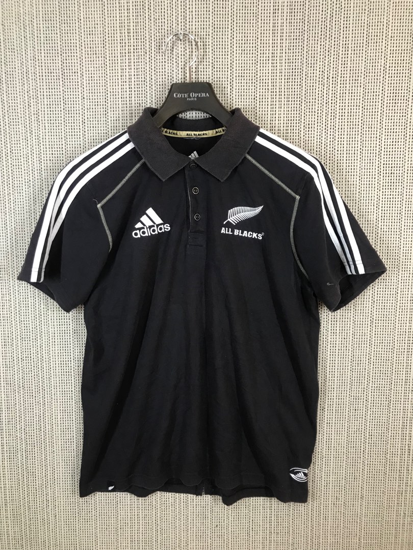adidas all blacks polo shirt Men s Fashion Tops Sets Tshirts