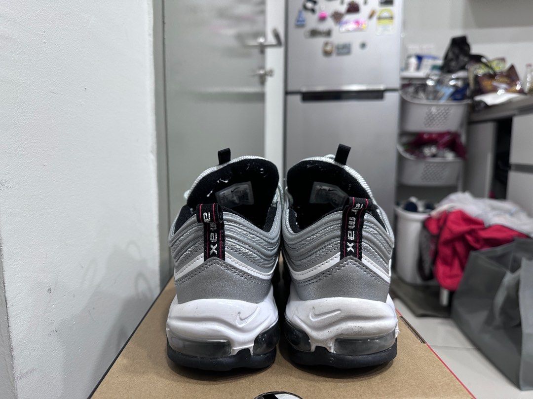 Air max 97 silver bullet UK 7 100 original from Japan Atmos