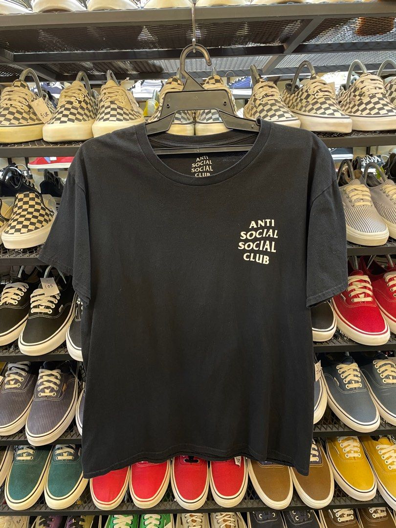 Anti social social sales club shirt retail