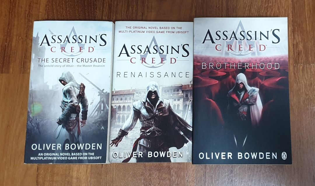 Assassins' Creed by Oliver Bowden - 3 Books, Hobbies & Toys, Books ...