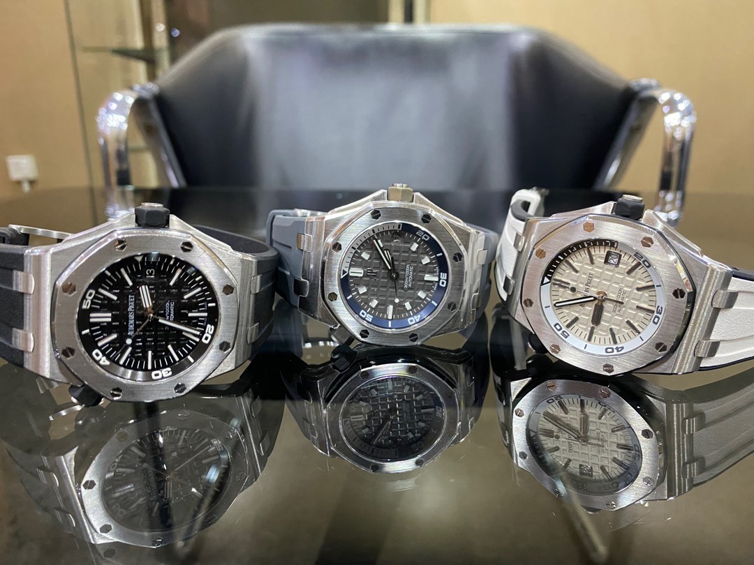 AUDEMARS PIGUET •AP Diver Series•15710ST / 15720ST / 15703ST, Luxury ...