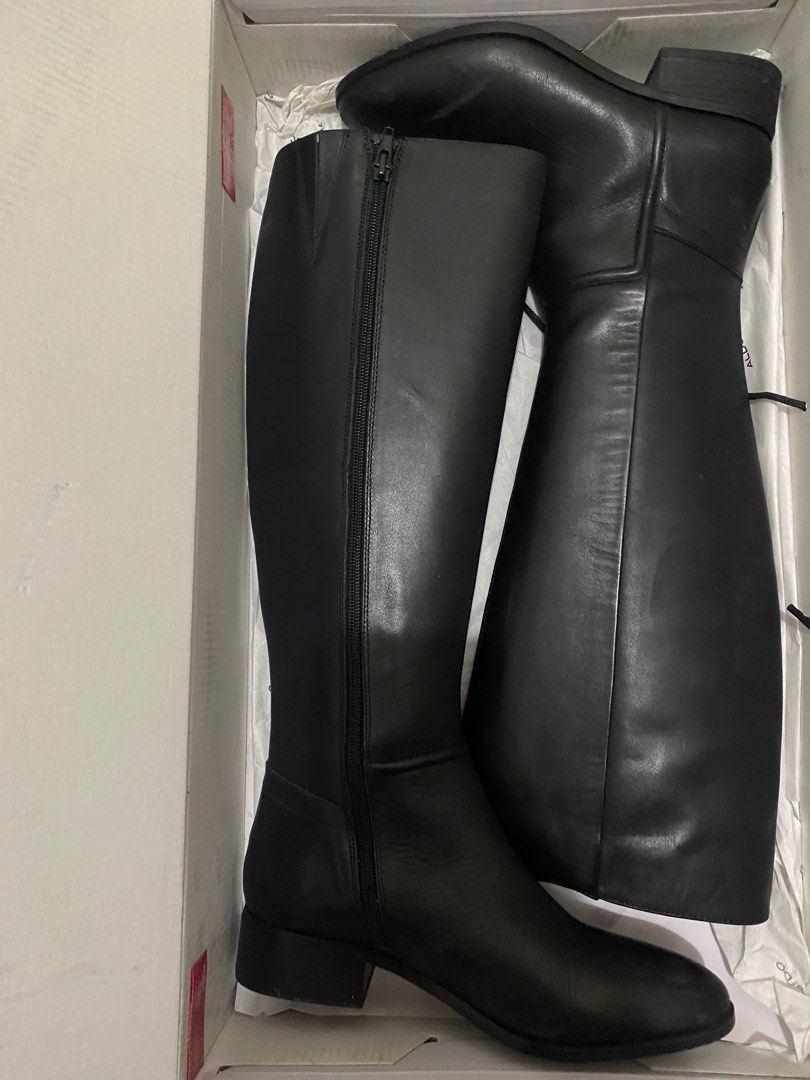 aldo knee high suede boots