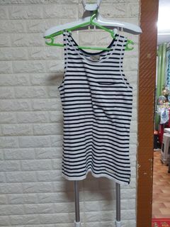 Authentic burberry striped singlet