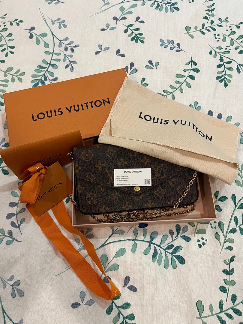 Authentic Brand New Louis Vuitton Limited Edition Felicie Pochette