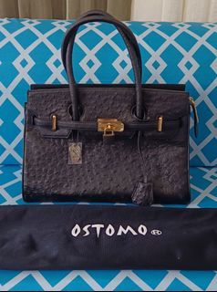 JRA Ostrich Leather Sling Bag 😍 - Tokyo Luxury Collection