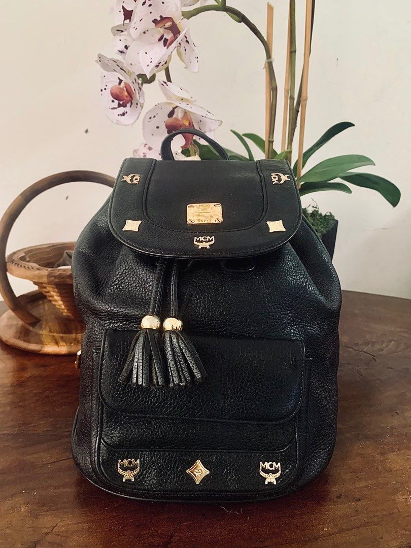 Mcm vintage backpack new arrivals
