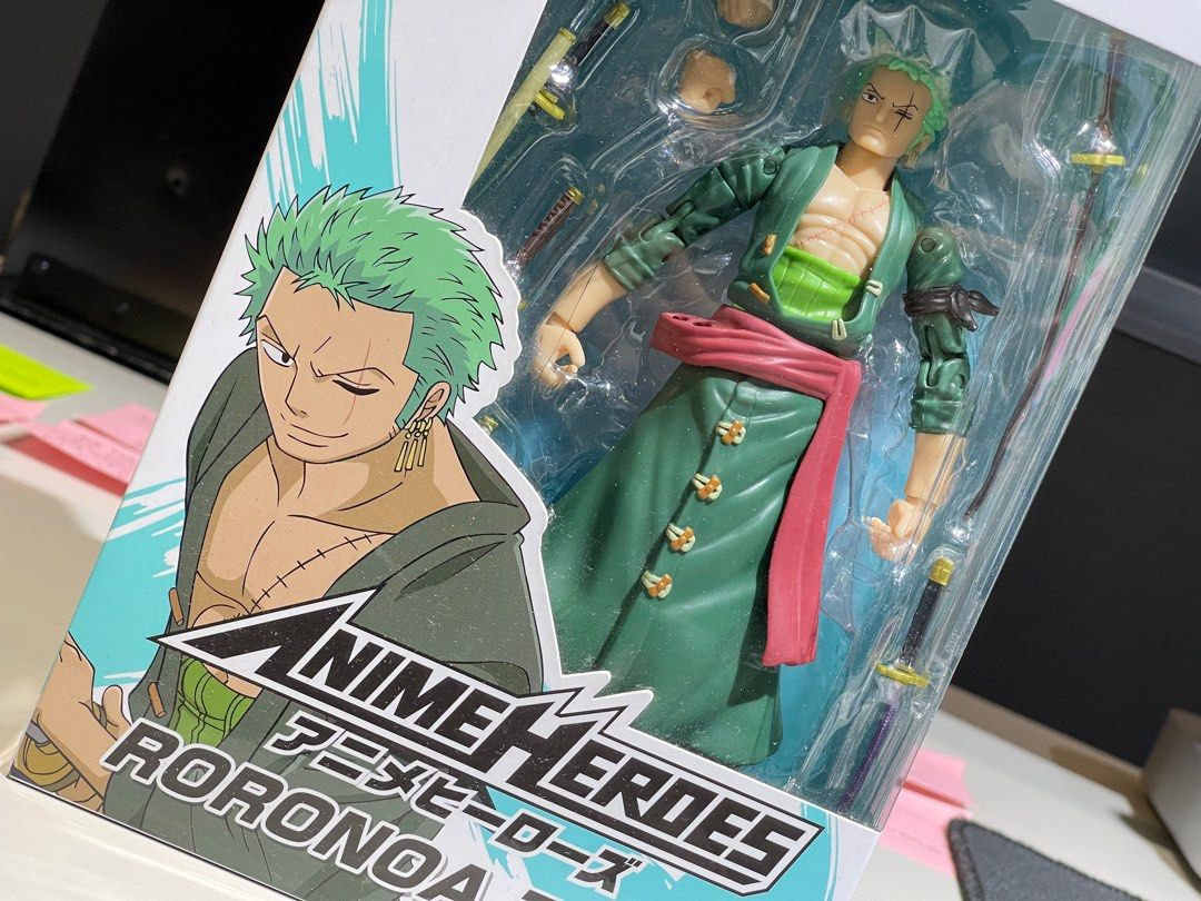 Bandai One Piece Anime Heroes Roronoa zoro, Hobbies & Toys, Toys & Games on  Carousell