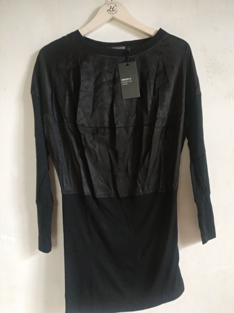 Blouse dress Forever 21, Fesyen Wanita, Pakaian Wanita ...