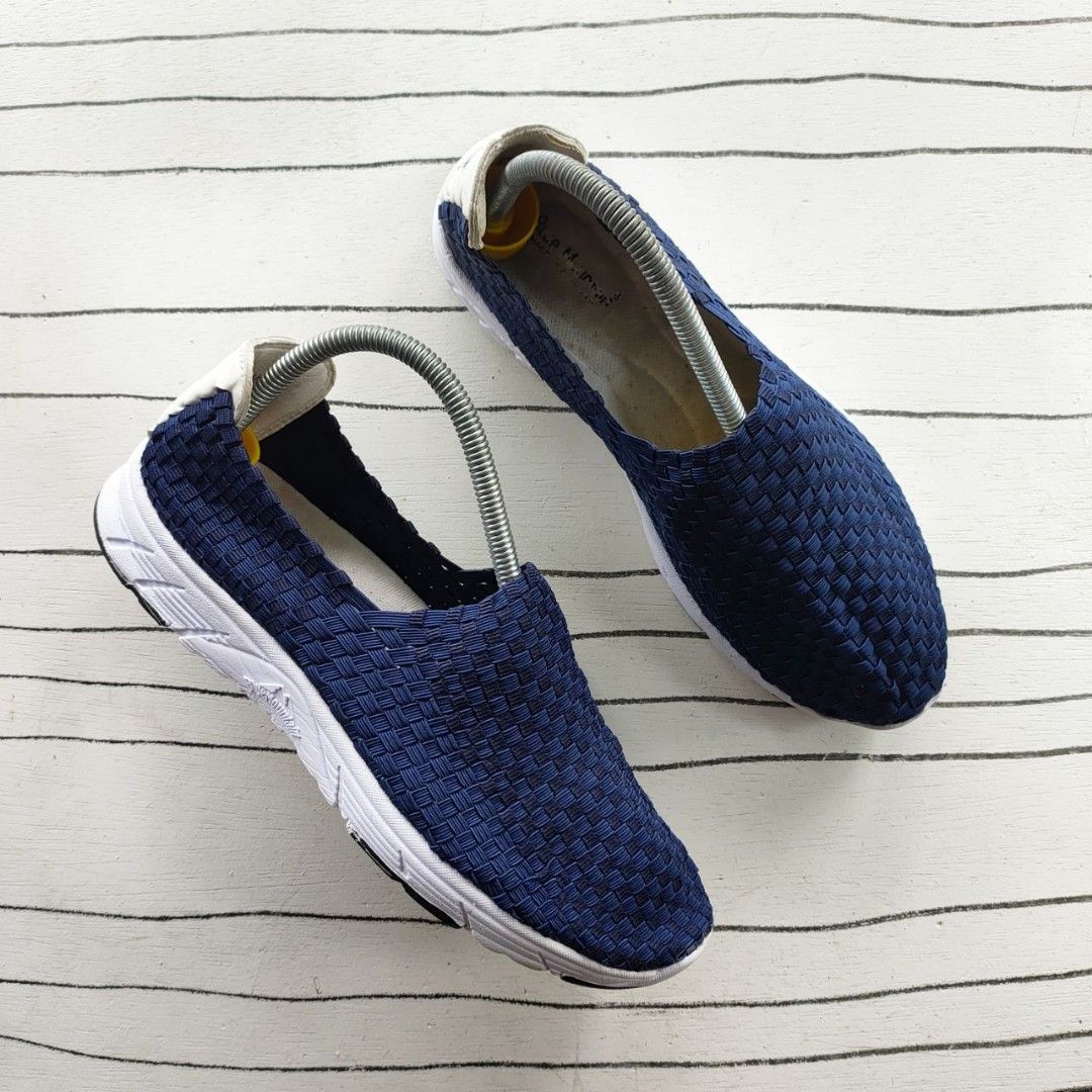 BLUE MOUNTAIN ORIGINAL HANDMADE SLIP ON 9 US 42.5 EU 27 CM