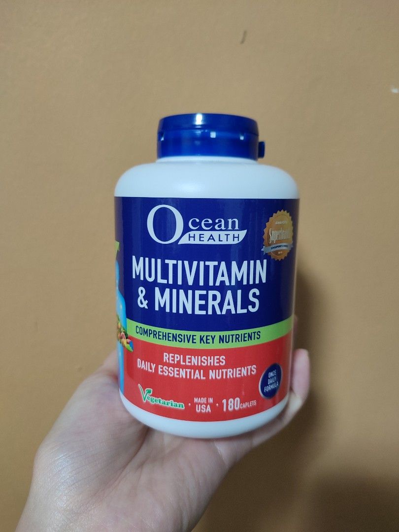 BN Ocean Health Multivitamin & Minerals (180 tablets), Health & Nutrition, Health Supplements