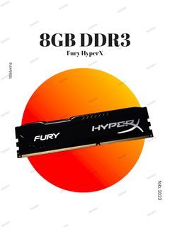 Bnew Kingston HyperX Fury 16gb (2x8gb) DDR3 1866mhz RAM