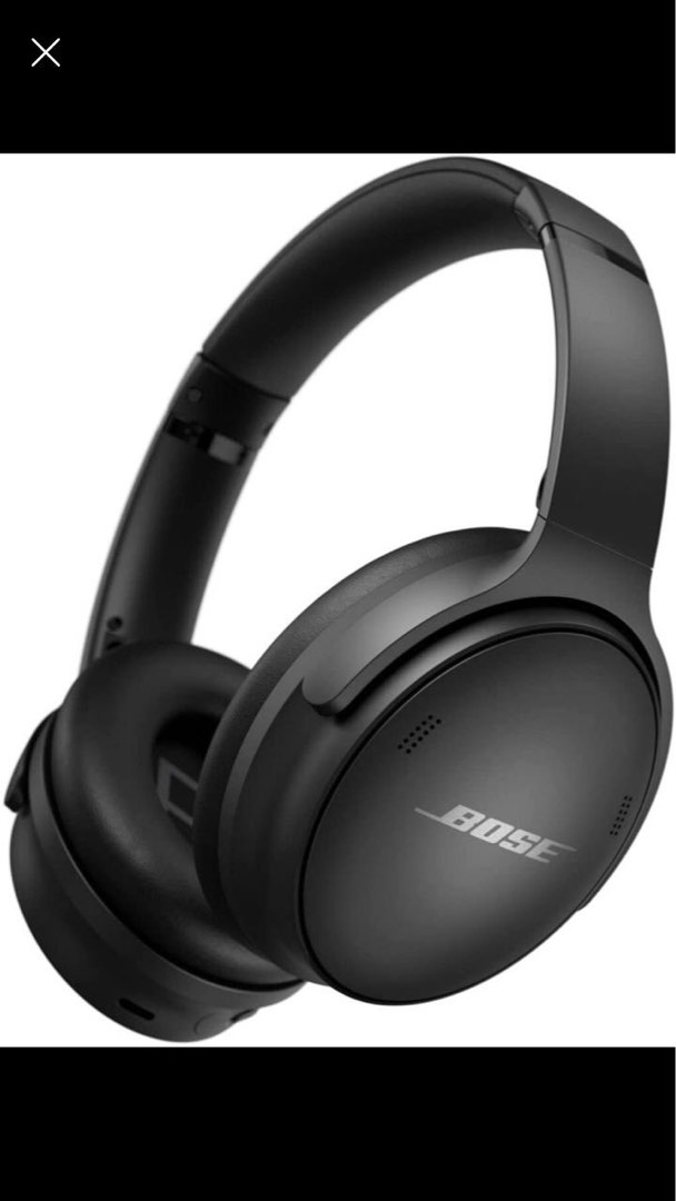 Bose 45 Wireless Noise Cancelling Headphones Triple Black