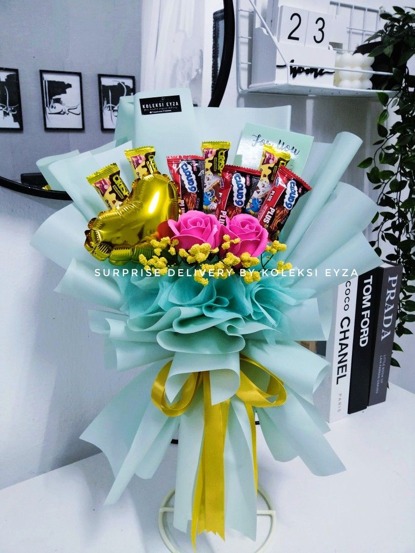 Bouquet murah bajet RM10