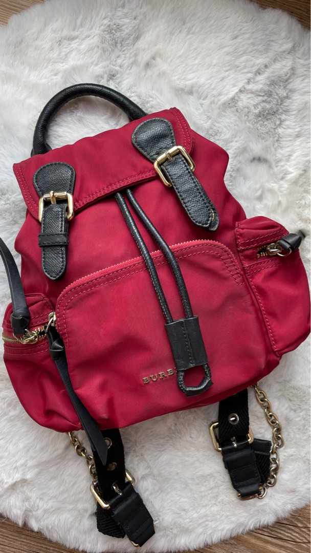 Burberry backpack, Luxury, Bags & Wallets on Carousell
