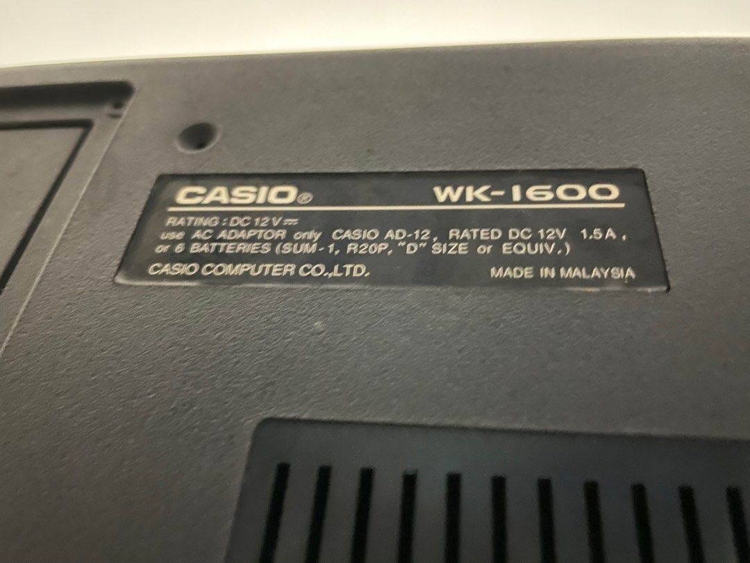 Casio WK1600 電子琴, 興趣及遊戲, 音樂樂器 & 配件, 樂器 Carousell