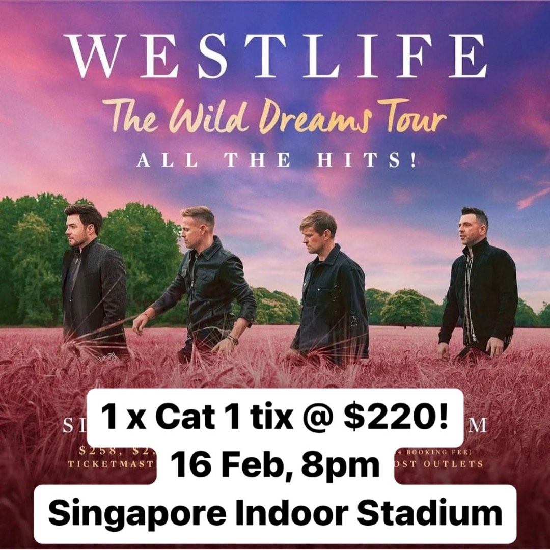 cat-1-220-westlife-ticket-tickets-vouchers-event-tickets-on-carousell