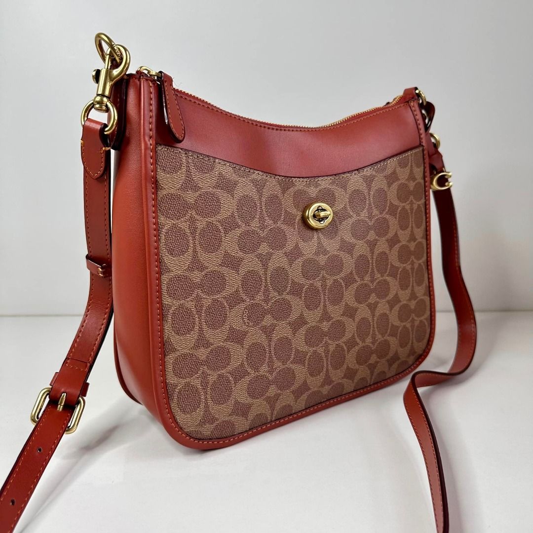 Chaise Crossbody In Signature Canvas, Luxury, Bags & Wallets on Carousell