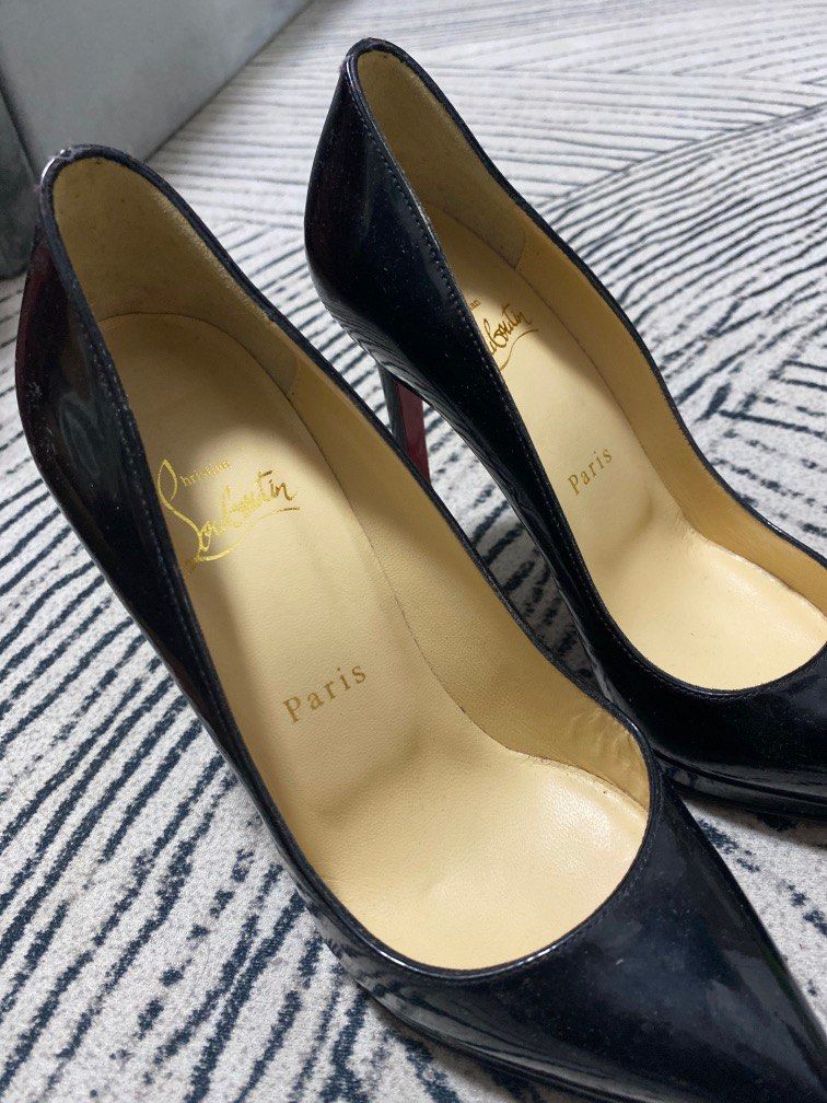 Christian louboutin hot sale ballet heels
