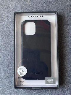 Coach leather casing for Iphone 12 pro max