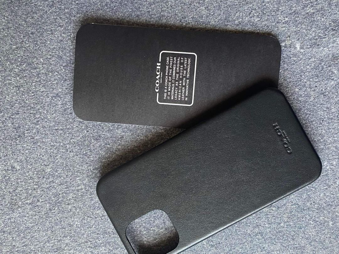 Coach leather casing for Iphone 12 pro max (Category: Cases & Sleeves) located in Bato. Submitted by marielglr (Listing ID 1214989646, Image 3). Description: This is genuine po.. .