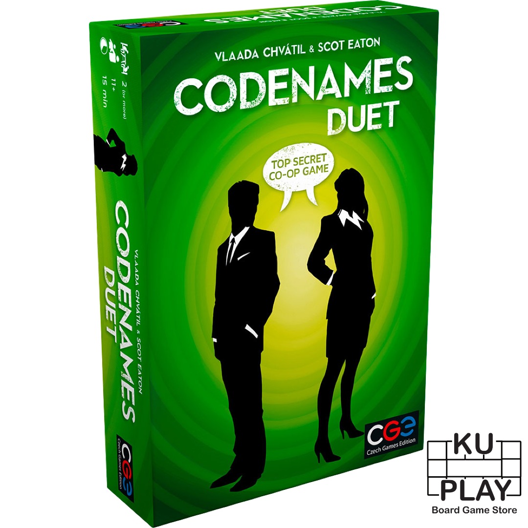 Codenames: Duet (Original Board Game) Card Game, Hobbies & Toys, Toys ...