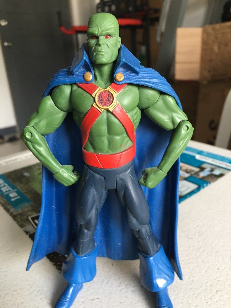 DC Direct Martian Manhunter (Category: Figurines & Statues) located in Manila. Submitted by 888ejwright (Listing ID 1215022036, Image 2). Description: Brightest Day Martian Manhunter looks good with other JL members.