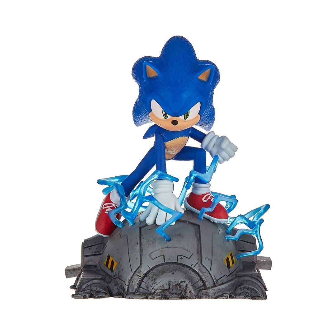 Sonic The Hedgehog Movie Gallery PVC Statue; DIAMOND SELECT TOYS