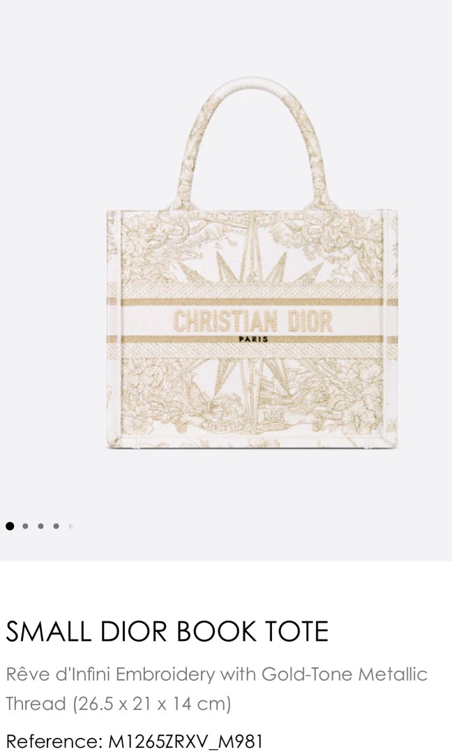 Christian Dior Sevilla Cruise 2023 Canvas Book Tote Bag VIP Gift 15707   eBay