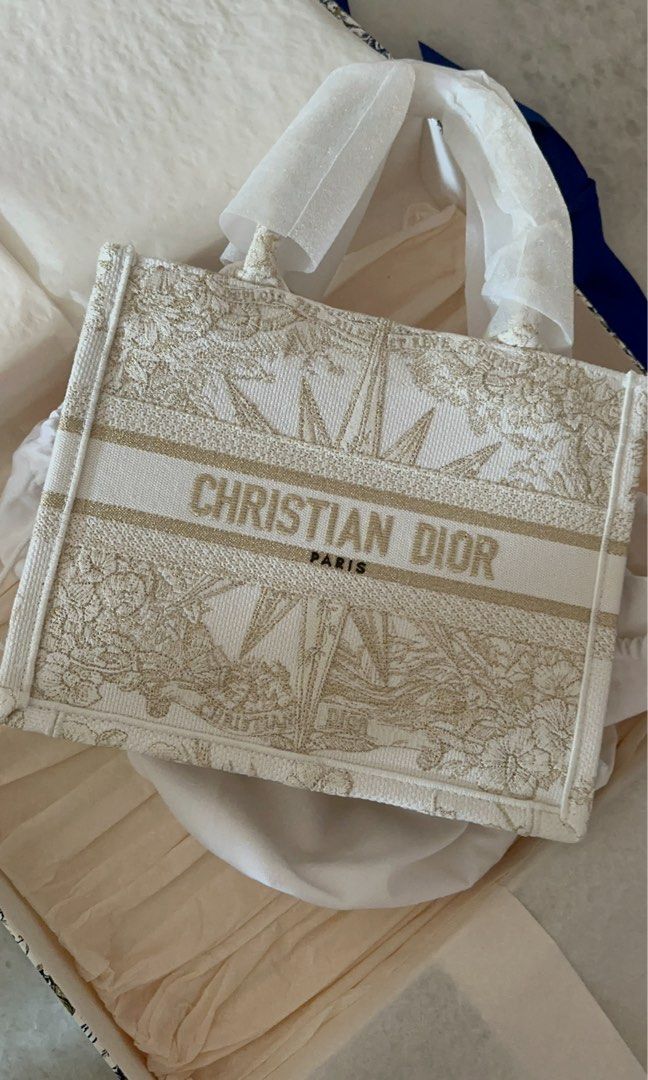 Dior Small Book Tote (With Updated Prices In SGD) - BAGAHOLICBOY