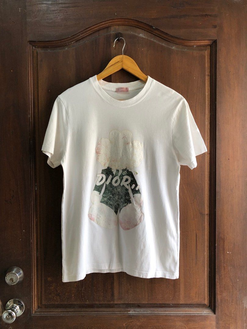 DIOR x KAWS Tee Mens Fashion Tops  Sets Tshirts  Polo Shirts on  Carousell