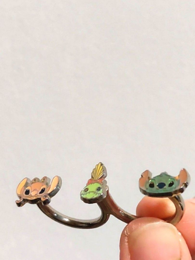Stitsch Rig Disney's Stitch Ring, Women's Fashion, Jewelry & Organisers, Rings on ...