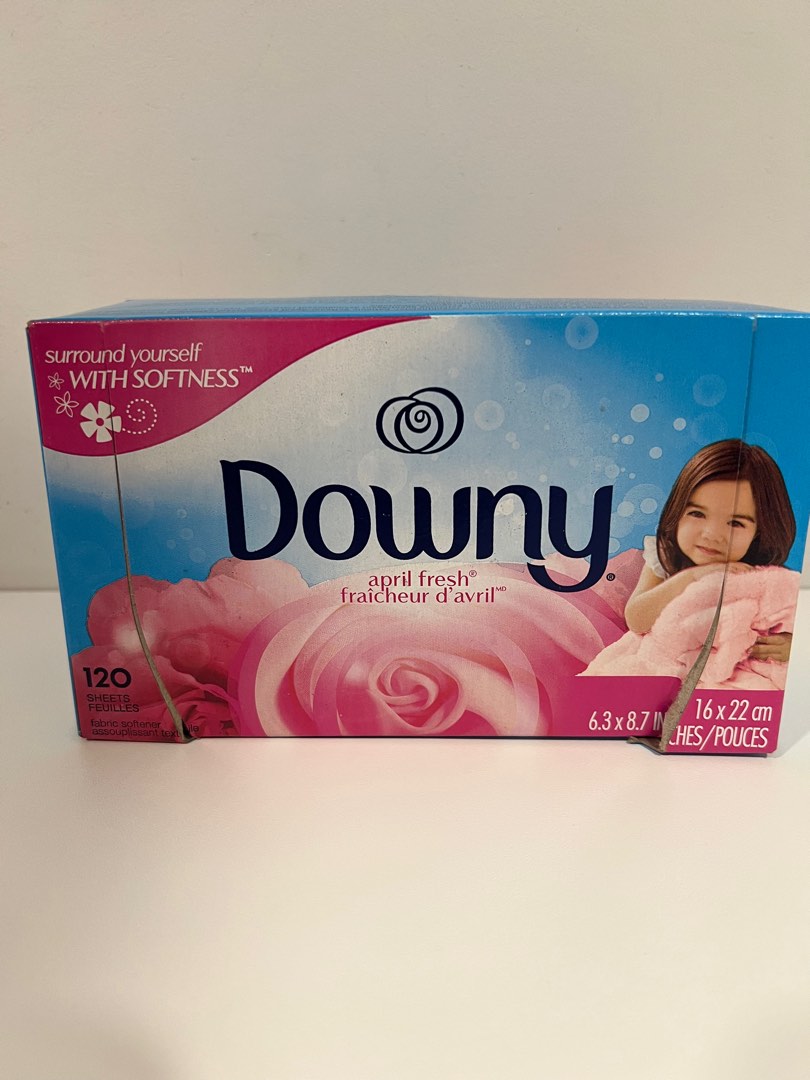 Downy April Fresh Dryer Sheet Fabric Softener (110pcs), Furniture
