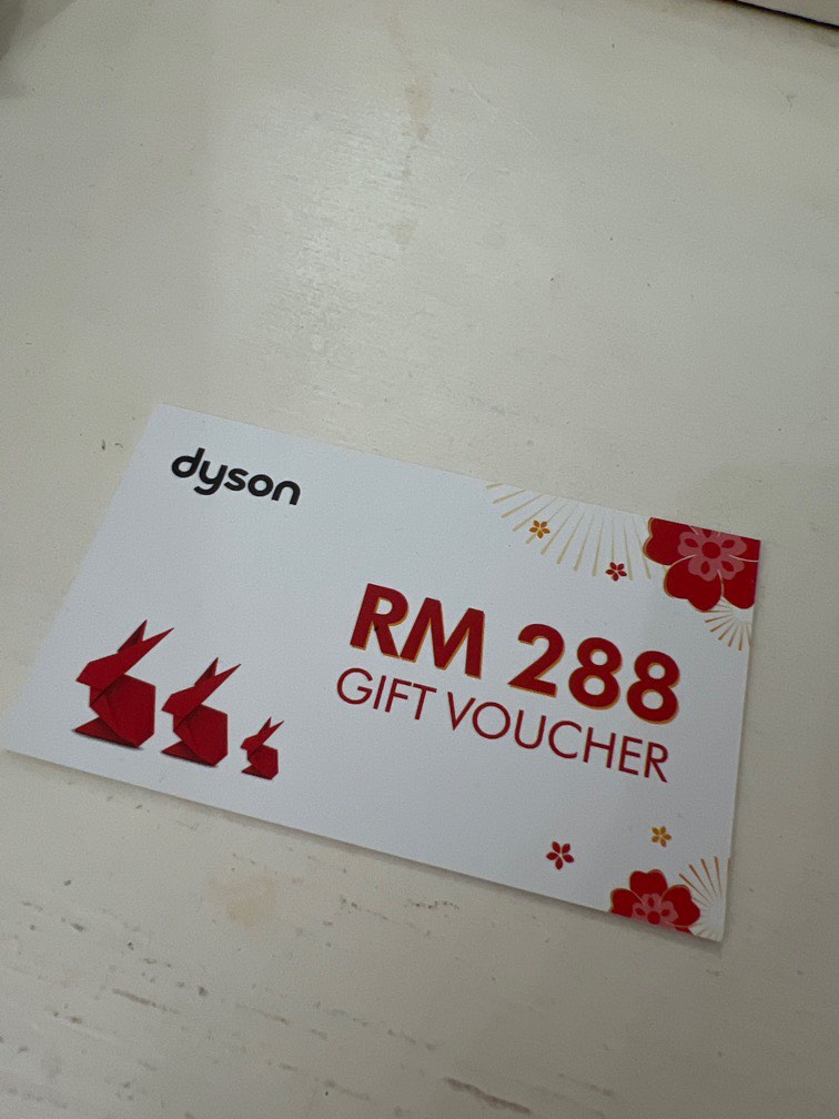 Dyson voucher, Tickets & Vouchers, Vouchers on Carousell